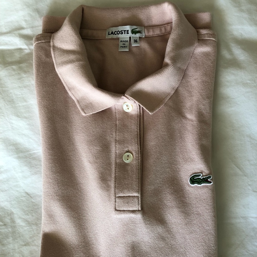 Lacoste Women’s Cotton Pique Polo Shirt 2 buttons